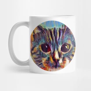 Cheerful floppy cat Mug